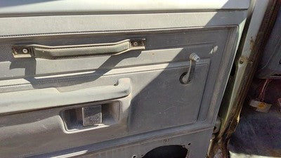 1986 Dodge Ram W250 Driver Left Front Inside Door Trim Panel Only Oem Gray