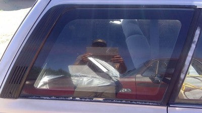 88-92 Station Wagon Passenger Right Rear Quarter Glass Back Side Window 2Wd