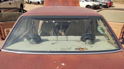 1985-1987 Pontiac Sunbird Back Glass Rear Window Oem 20480996