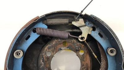 64 Ford Thunderbird Coupe Passenger Right Rear Brake Backing Plate Assembly Oem