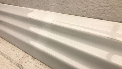 Pontiac Grand Am Driver Left Front Moulding From Door Oem Trim Strip White 16U