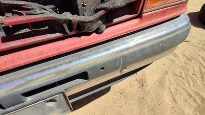 1989-1990 Ford Bronco 2 Trim Strip Between Bumper And Grille Oem Red F0Tz8200C