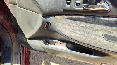 1995 Honda Accord Passenger Right Front Door Trim Panel With Switches Gray