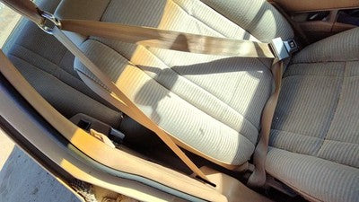 1984 Ford Tempo Passenger Right Front Seat Belt Retractor Oem Shoulder Tan