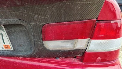 96-00 Civic Hx Coupe Passenger Right Tail Light Oem Brake Lamp Rear Lid Mounted