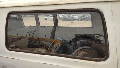 1971-1977 Dodge Van B200 Driver Left Rear Quarter Glass Back Side Window Oem