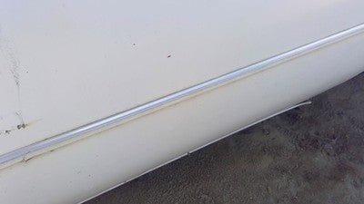 1978 Buick Regal Passenger Right Front Moulding From Door Oem Trim Strip White