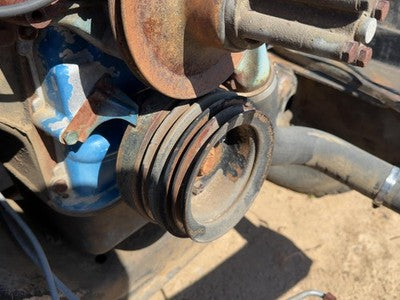 1968-1976 Ford F250 Harmonic Balancer Crankshaft Pulley With Bolt Oem 360