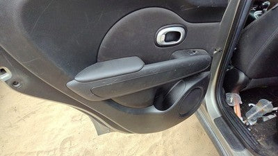 2014-2019 Kia Soul Driver Left Rear Door Trim Panel With Switches Back Black Eq