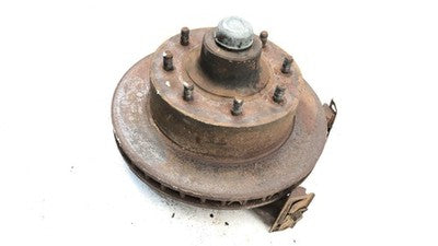 82-93 Dodge D350 Driver Left Front Spindle Steering Knuckle With Wheel Hub 4X2