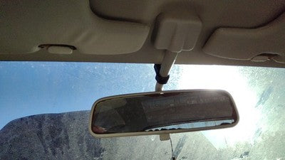1997 Ford Aspire Inside Rear View Mirror Oem Windshield Mounted