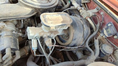 1985-1986 Pontiac Sunbird Power Brake Booster With Master Cylinder Pair Set Oem