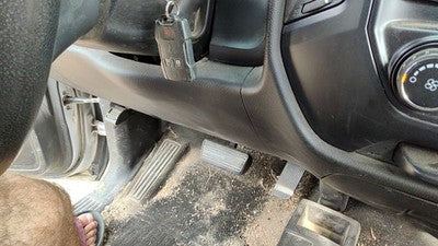 2014-19 Silverado 1500 Lower Dash Under Column Knee Bolster Trim Panel H2r Gray