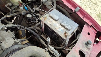 1998-2001 Mazda B2500 Complete Battery Box Mount Tray With Hold Down Oem 2.5L