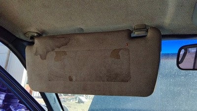 1995 Nissan Pathfinder Driver Left Sun Visor Oem Blue