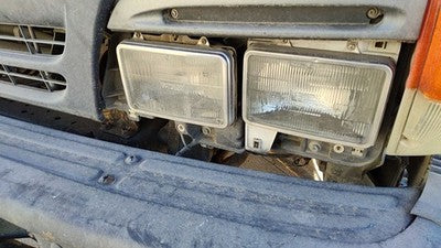 1996 Isuzu Npr Driver Left Head Light Oem Front Lamp With Mount Bracket Panel