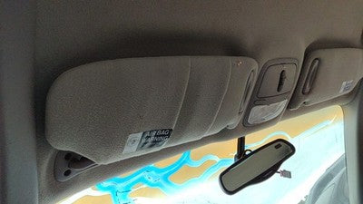 2000-2005 Buick Park Ave Driver Left Sun Visor Oem Gray 12480709