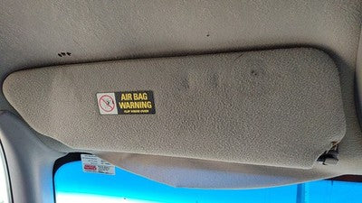 1997 Ford Expedition Driver Left Sun Visor Oem Gray F2