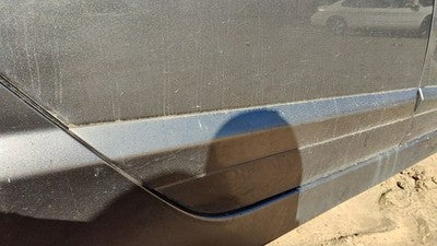 06-08 Civic Passenger Right Rear Moulding From Door Back Trim Strip Galaxy Gray