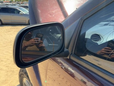 04-09 Durango Driver Left Power Side Mirror Door Mounted Oem Molten Red Pr8