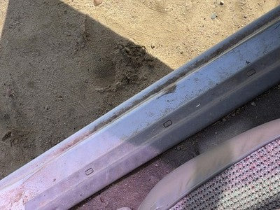 1991 Isuzu Pup Driver Left Lower Sill Step Moulding Trim Panel Oem Gray
