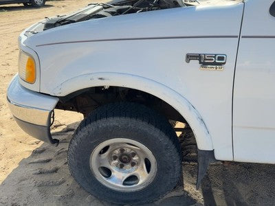 1997-2004 Ford F150 Driver Left Front Fender Oem White Yz F85Z16006Ca
