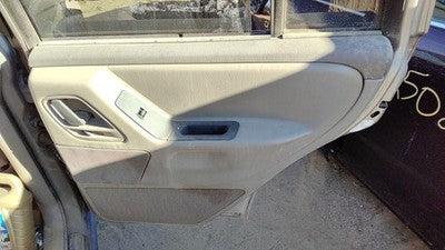00-01 Grand Cherokee Passenger Right Rear Door Trim Panel Wth Switches Back Gray