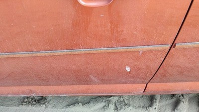05-08 Cobalt Driver Left Front Moulding From Door Oem Trim Strip Orange 56U
