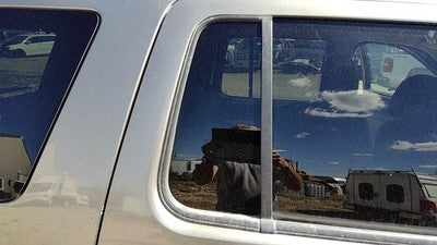 02-10 Ford Explorer Passenger Right Rear Vent Window Back Door Glass With Frame