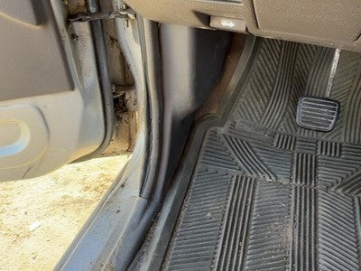 1991 Isuzu Pup Driver Left Lower Kick Trim Panel Oem Gray