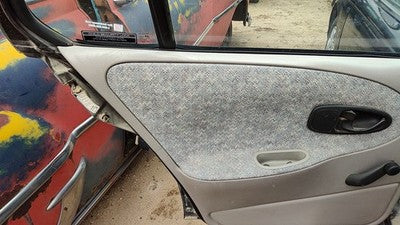 1996-1997 Saturn Sl1 Driver Left Rear Door Trim Panel Manual Back Gray 21052785