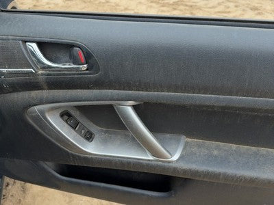 09 Legacy Outback Passenger Right Front Door Trim Panel With Switches Black