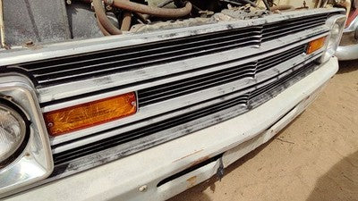 1974-1978 Dodge Van B200 Front Grille Assembly Oem Chrome With Lights 03734002