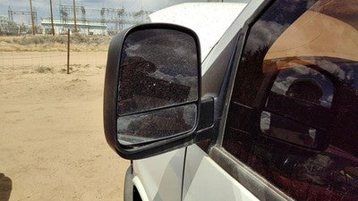 2008-2014 Chevy Express Van Driver Left Side Mirror Door Mounted Oem 15227418