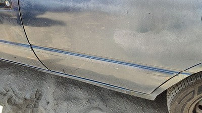 97-99 Camry Driver Left Rear Moulding From Door Oem Back Trim Strip Blue 8L3