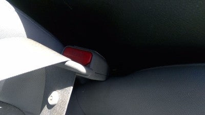 11-13 Sorento Passenger Right Front Seat Belt Buckle Female Receiver Black Eb