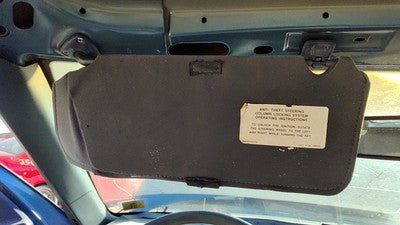 1989 Olds Cutlass Cierra Driver Left Sun Visor Oem Blue