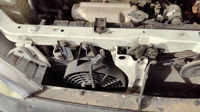 2000-2002 Kia Rio Front Electric Cooling Fan Assembly Oem With Motors 1.5L