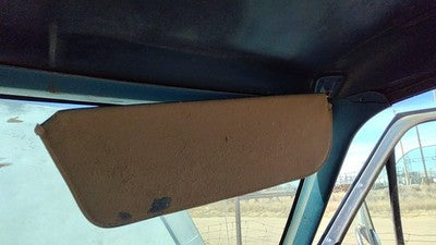 1982 Ford F150 Passenger Right Sun Visor Oem Blue