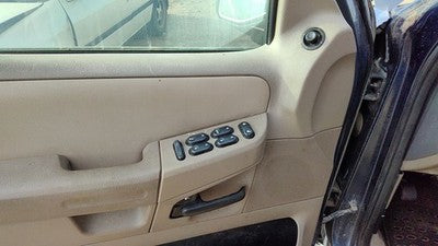 04-05 Ford Explorer Driver Left Front Door Trim Panel With Master Switch Tan Gp
