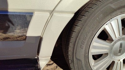 08 Navigator Driver Left Rear Moulding On Quarter Panel Pv White Chocolate