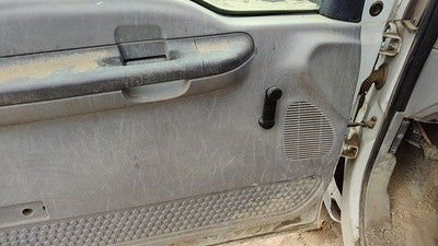 99-01 F250 Super Duty Driver Left Front Door Trim Panel With Master Switch Gray