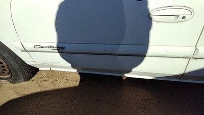 1997-2000 Buick Century Driver Left Front Moulding From Door Trim Strip White