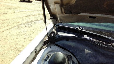 1992-1998 Buick Lesabre Passenger Right Hood Hinge Assembly Oem White 25614674