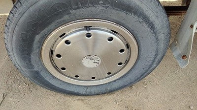 1993-1996 Gmc Van 3500 Set Of 4 Hub Caps Oem Wheel Covers 16 8 Lug 12542911