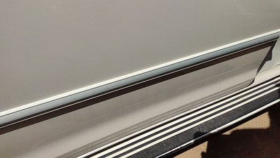04 Sienna Passenger Right Rear Moulding From Door Oem Back Trim Strip White 071