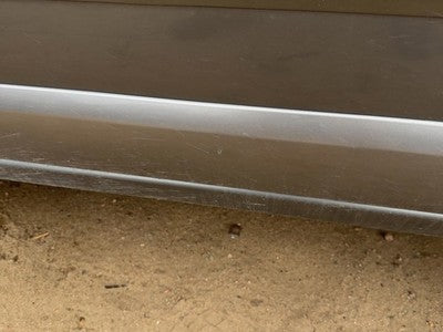 05-09 Legacy Outback Driver Left Front Lower Moulding From Door Oem Silver Slq