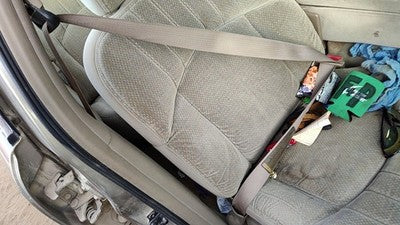 1997 Buick Century Passenger Right Front Seat Belt Retractor Shoulder Taupe 52B