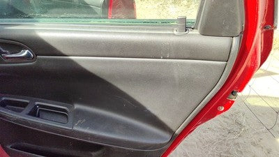 09-16 Impala Passenger Right Rear Door Trim Panel With Switches Back Ebony 19C