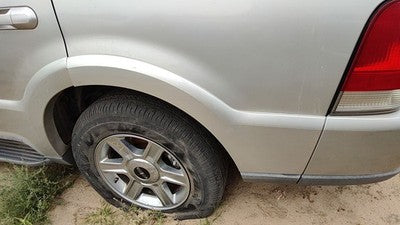 2003 Lincoln Aviator Driver Left Rear Wheel Moulding Flare Oem Silver Jp